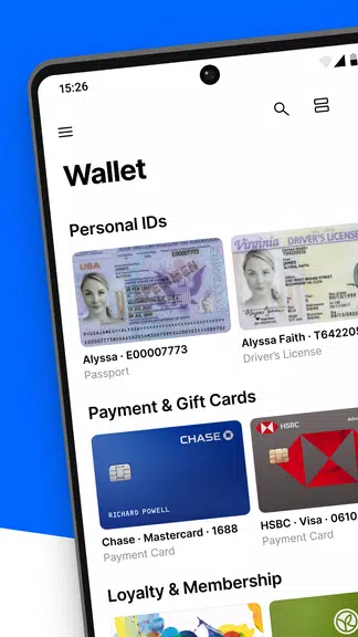 Folio: Digital Wallet App Captura de tela 1