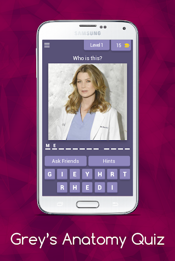 Grey’s Anatomy Quiz - Guess al应用截图第1张