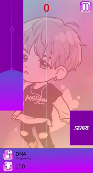 BTS Chibi Piano Tiles スクリーンショット 4