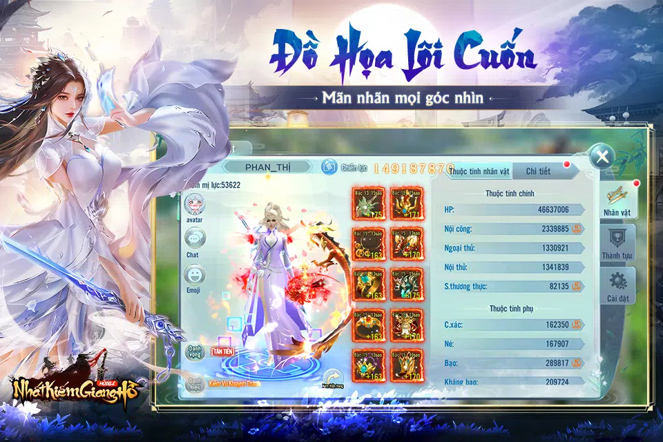 Nhất Kiếm Giang Hồ Mobile Screenshot 4