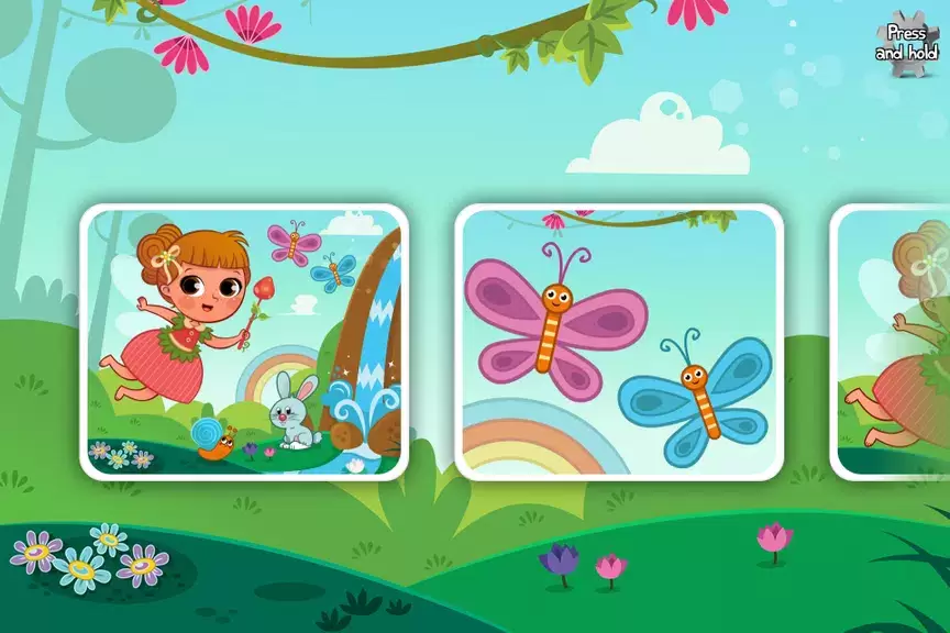 Fairytales Puzzles for Kids Captura de pantalla 1