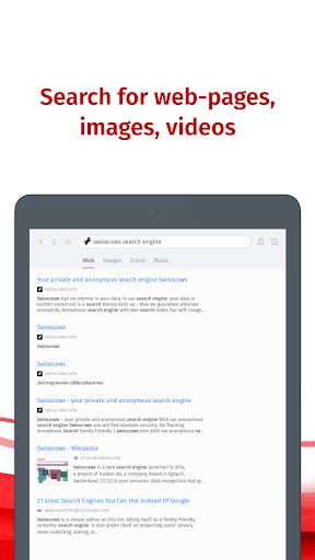 Swisscows Private Search Скриншот 2