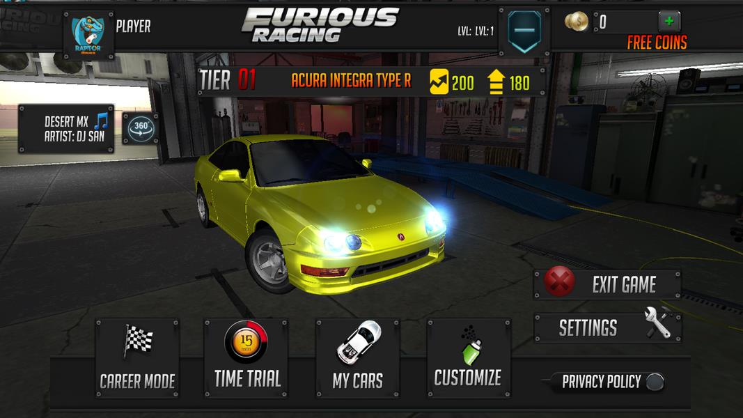 Furious 7 Racing Capture d'écran 1