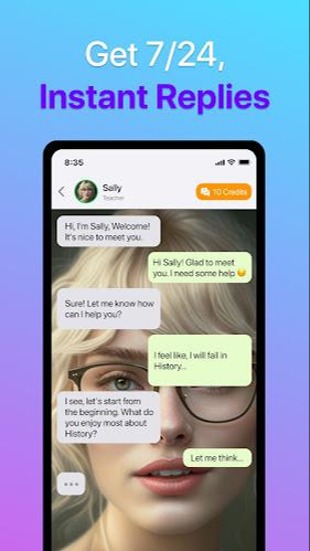 Chatty: AI Roleplay Characters Screenshot 1