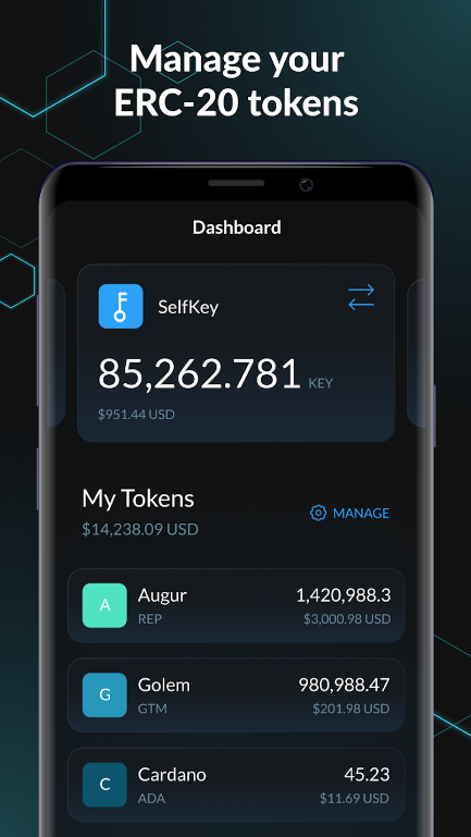 SelfKey Wallet 스크린샷 2