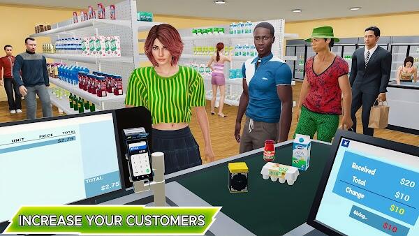 Store Management Simulator Screenshot 1