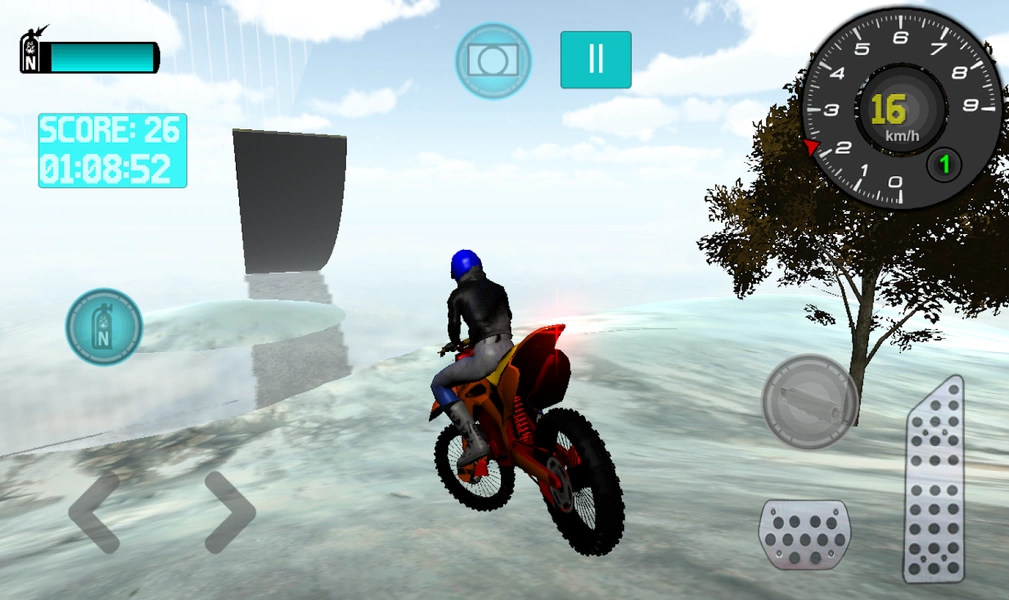 Ice Motocross Скриншот 1