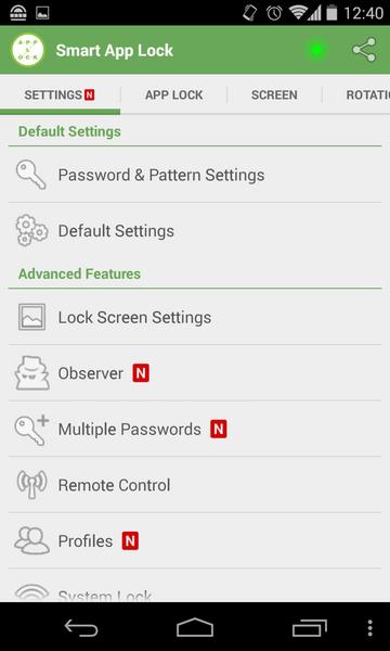 Applock – empreinte digitale Capture d'écran 1