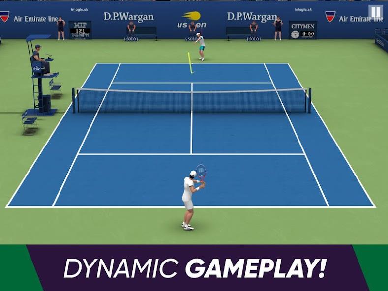 Tennis World Open 2023 - Sport Mod 스크린샷 4