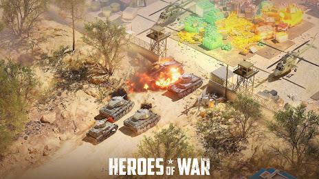 Heroes of War: Idle army game应用截图第2张