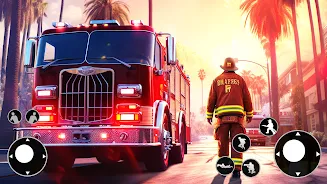 Fire Emergency Tycoon Games Capture d'écran 1
