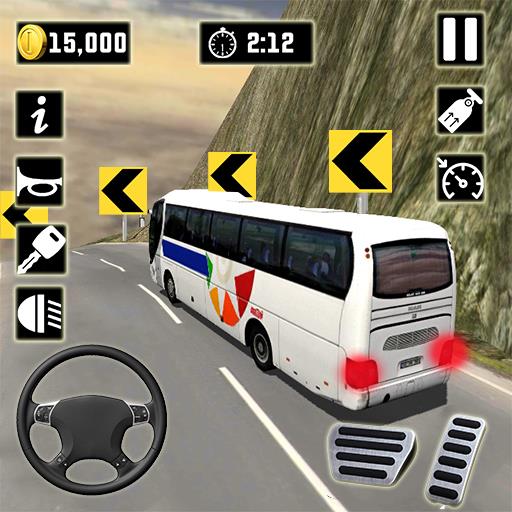 Indian Bus Driving Games Captura de tela 1