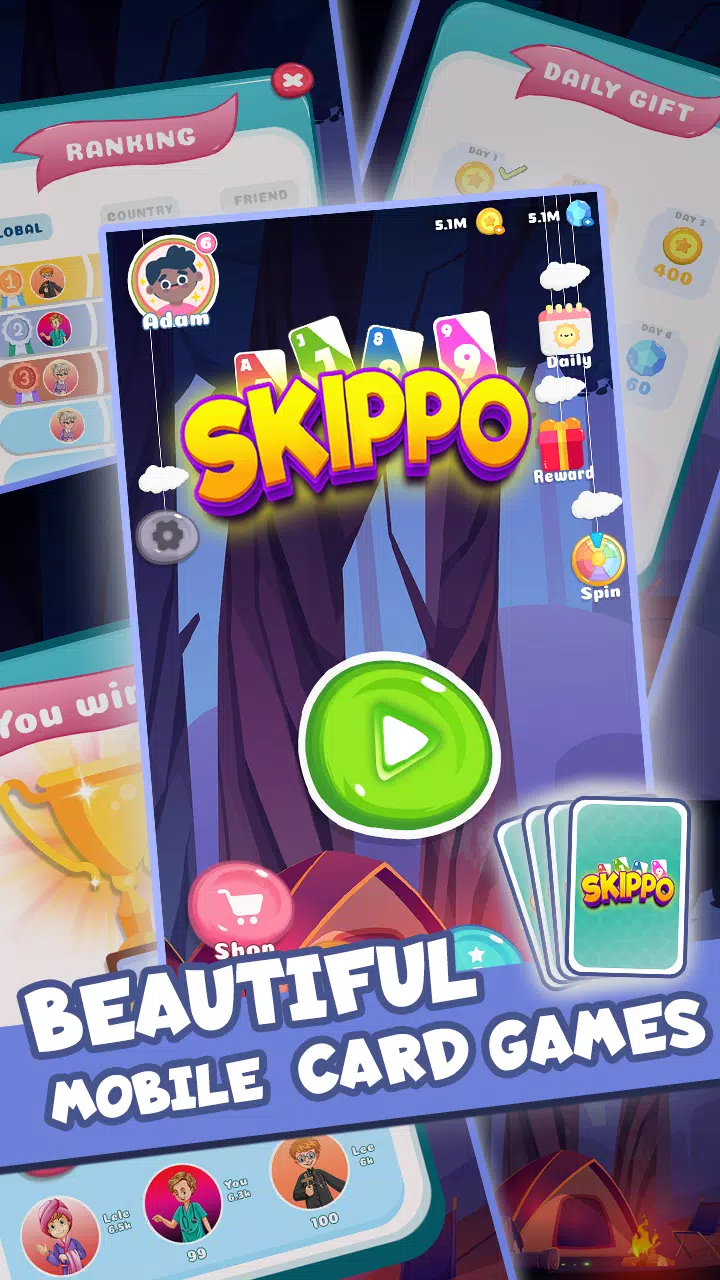 Skippo - Card Games应用截图第2张