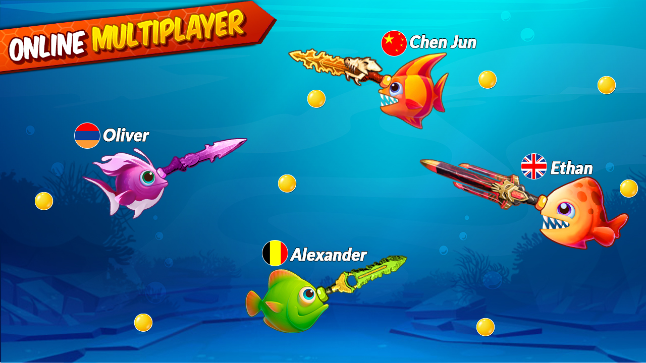 Big Eat Fish Games Shark Games Captura de pantalla 4