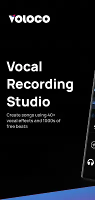 Voloco: Auto Vocal Tune Studio Screenshot 1