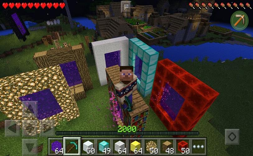Portal mod for mcpe Captura de pantalla 4