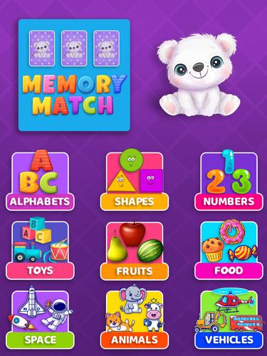 Baby Boo - MemoryMatch Screenshot 3