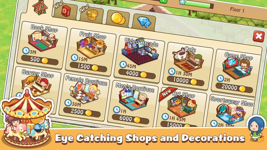 Happy Mall Story: Sim Game Screenshot 2