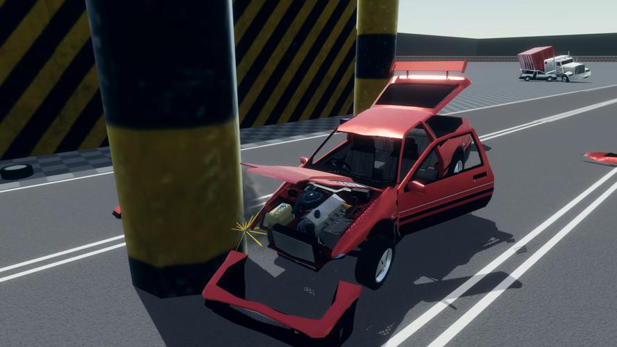 Car Crash Simulator Sandbox 3D Capture d'écran 2