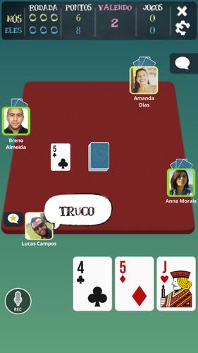 Truco Brasil スクリーンショット 4