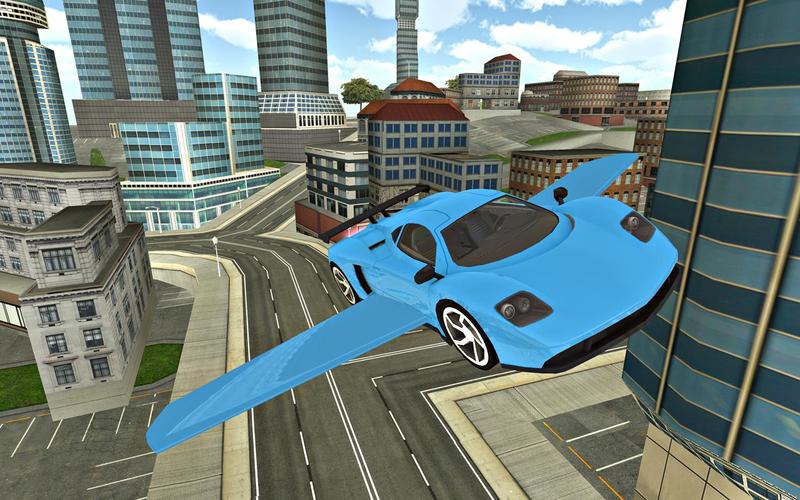 Flying Car Simulator Xtreme 3D Capture d'écran 4