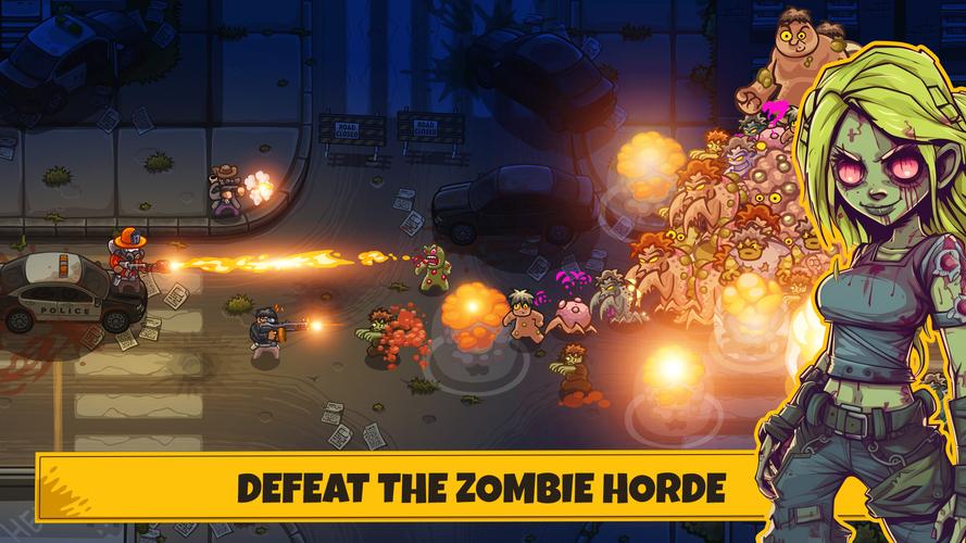 Dead World Heroes: Zombie Rush Capture d'écran 2