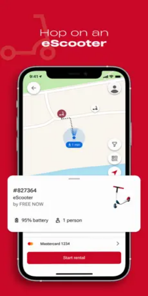 FREENOW - Mobility Super App Capture d'écran 2