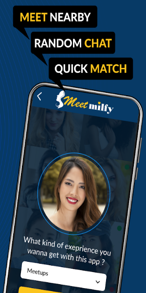MeetMilfy - Real Women Meetups स्क्रीनशॉट 2