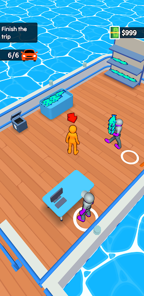 Boat Venture: Idle Manager Mod Captura de pantalla 3