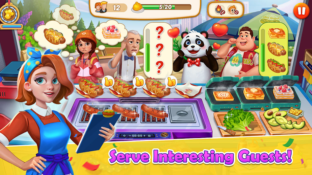 Rita’s Food Truck:Cooking Game Mod Screenshot 3