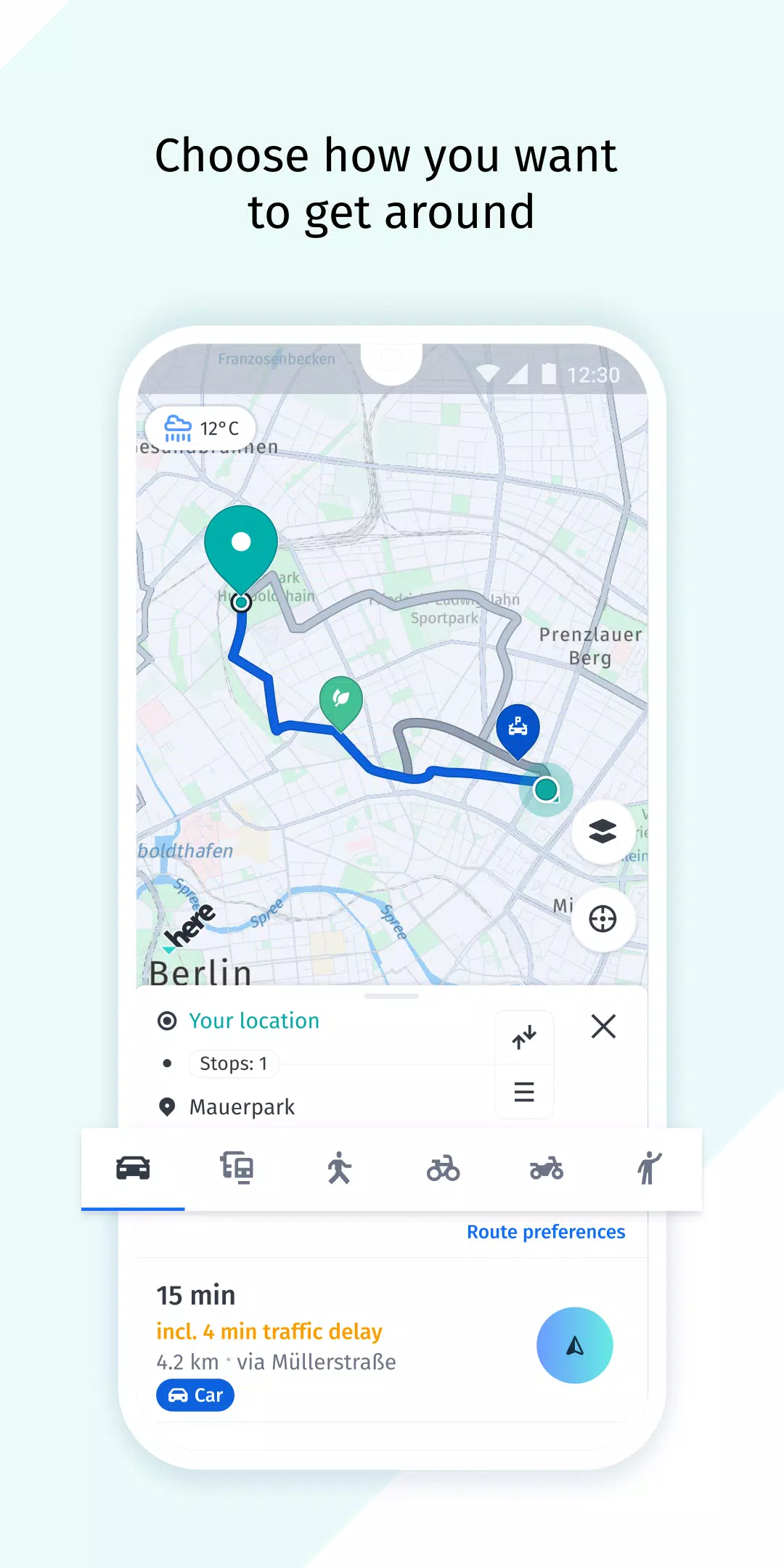 HERE WeGo: Maps & Navigation 스크린샷 4