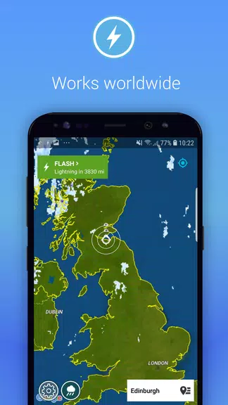Lightning Alarm Weatherplaza Captura de tela 3