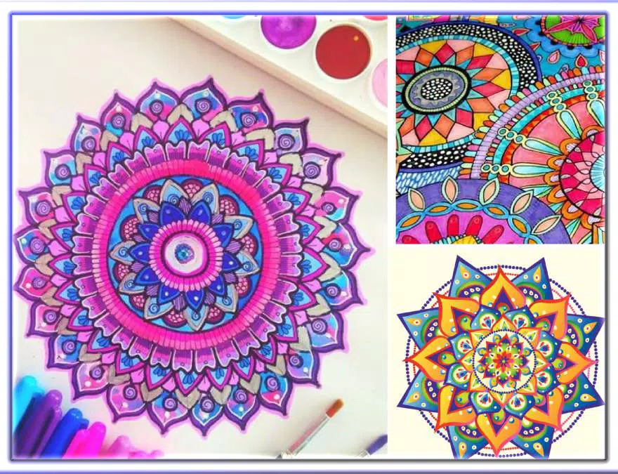 Mandalas easy Screenshot 1