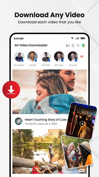 Video Downloader App - Mesh Captura de pantalla 2