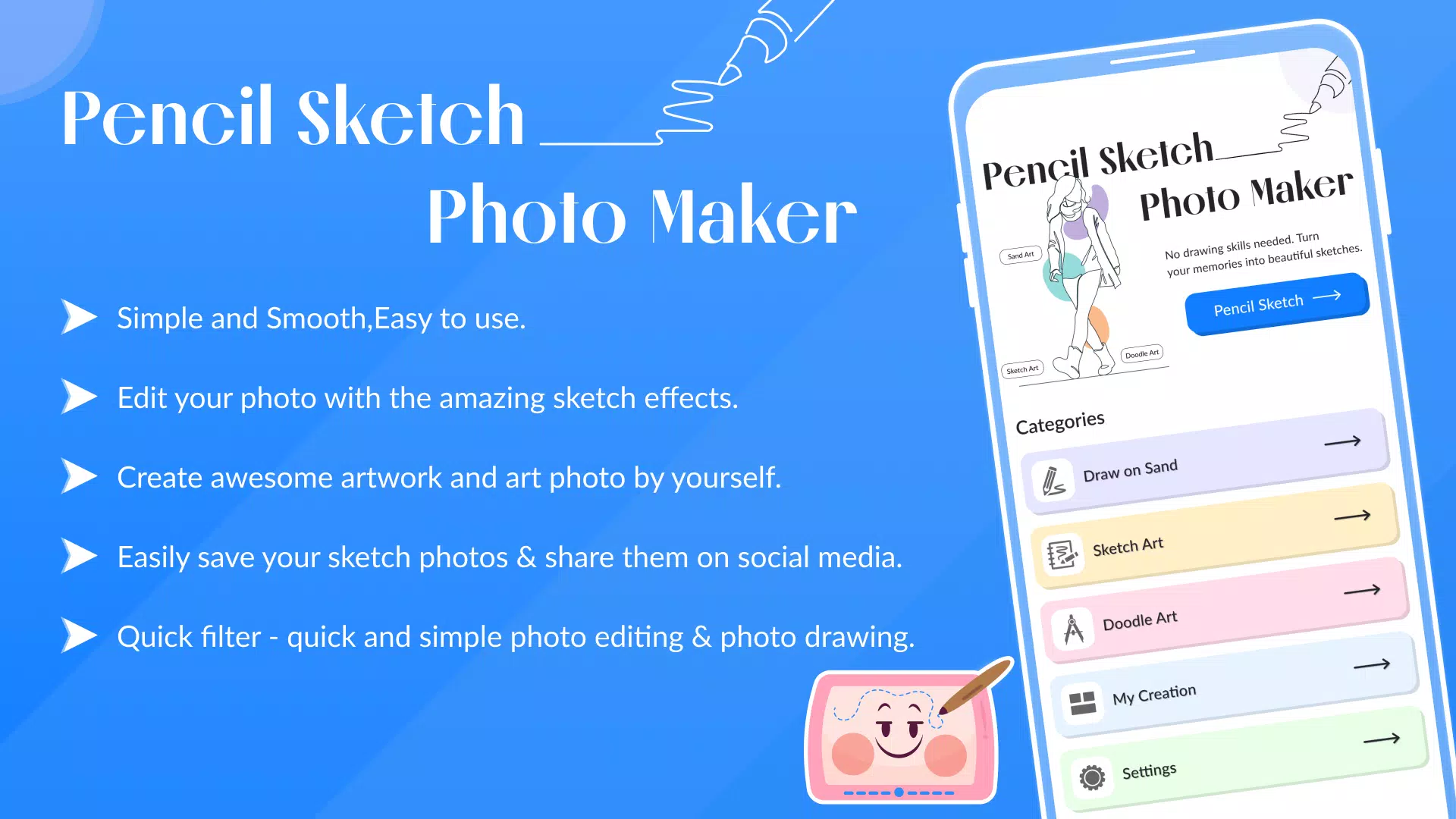 Pencil Sketch Photo Maker應用截圖第3張