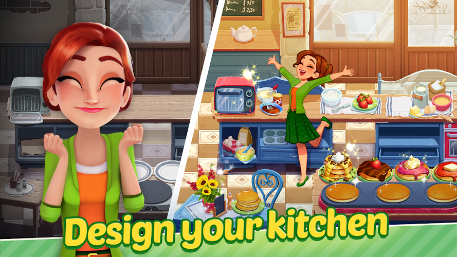 Delicious World - Cooking Game Captura de pantalla 1