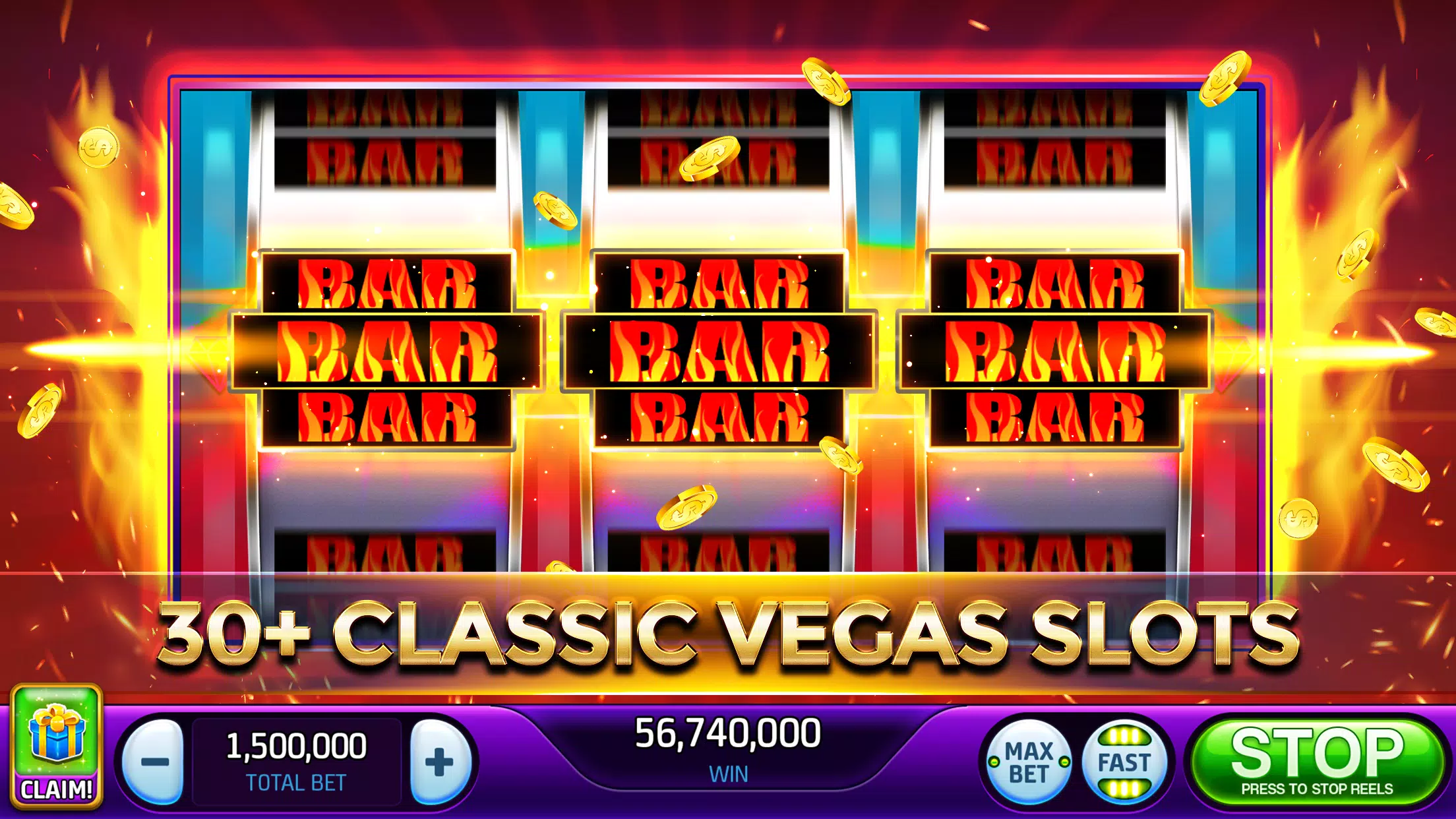 Vegas Classic Slots—777 Casino スクリーンショット 1