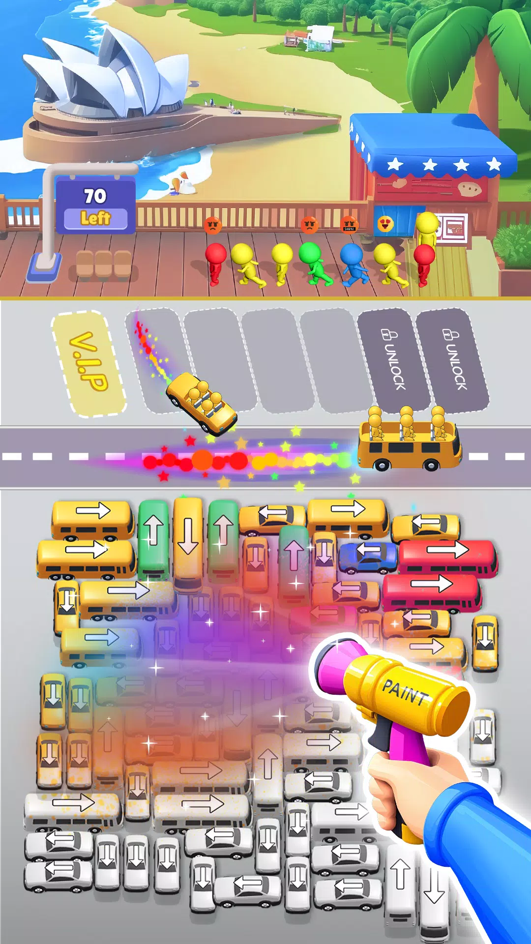 Bus Sort Jam: Parking Puzzle Capture d'écran 4