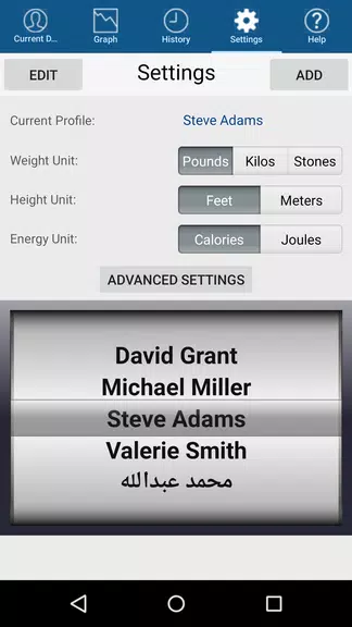 Monitor Your Weight Capture d'écran 4