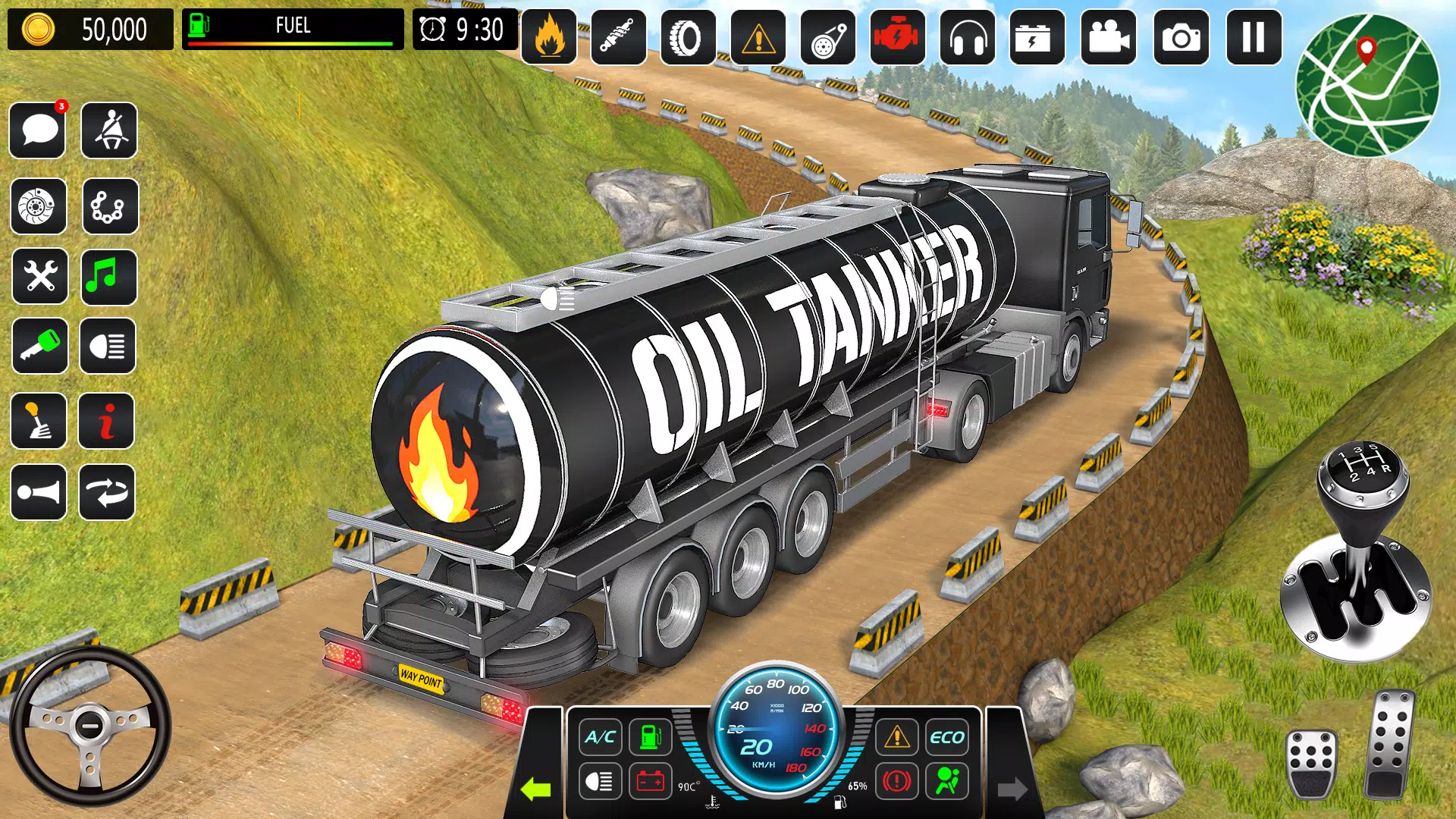 Mountain Truck Driving Games Screenshot 1