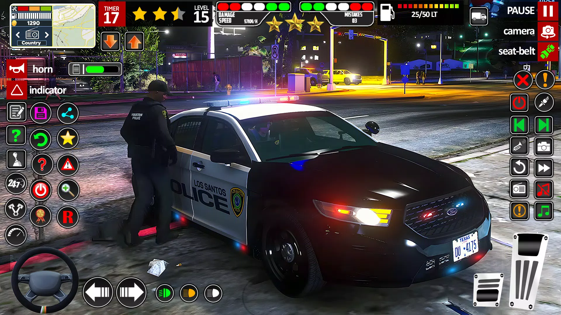 Car Chase Game Cop Simulator スクリーンショット 1