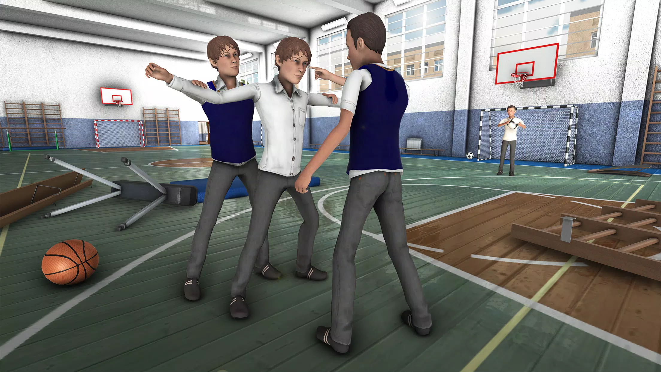 Bad Guys at School: Bad Boy 3D スクリーンショット 3