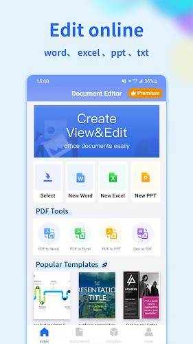 Document Editor:Word,Sheet,PDF Captura de tela 1