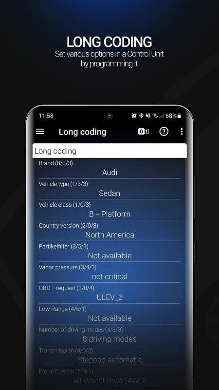 OBDeleven car diagnostics Capture d'écran 3