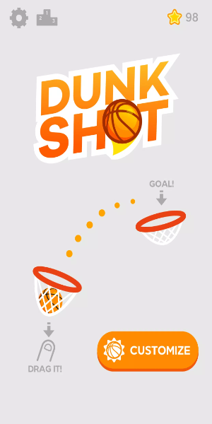 Dunk Shot スクリーンショット 1