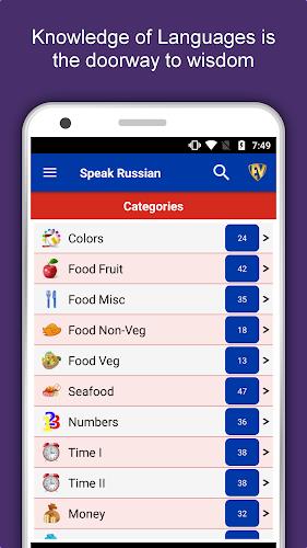 Speak Russian : Learn Russian Captura de tela 1