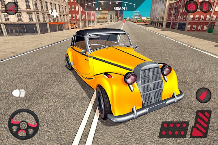 Classic Car Driving: Car Games Captura de pantalla 3