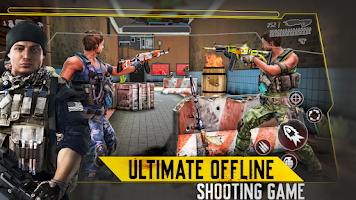 War Games Offline - Gun Games Скриншот 2