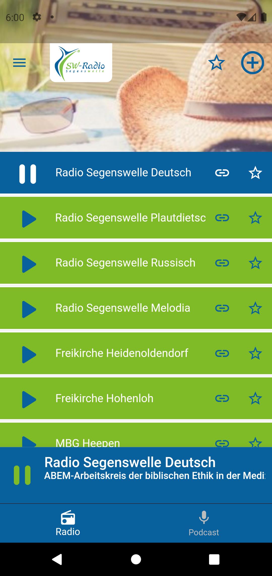 Radio Segenswelle Captura de tela 1