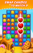 Sweet Candy Puzzle: Match Game Capture d'écran 1